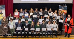 Award Winners with The Mayor & Mayoress
